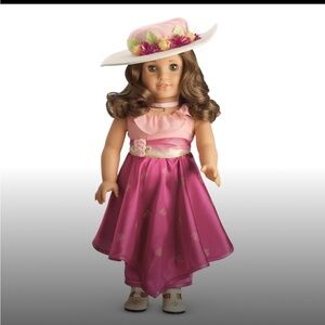 American Girl Rebecca's Movie Dress complete set